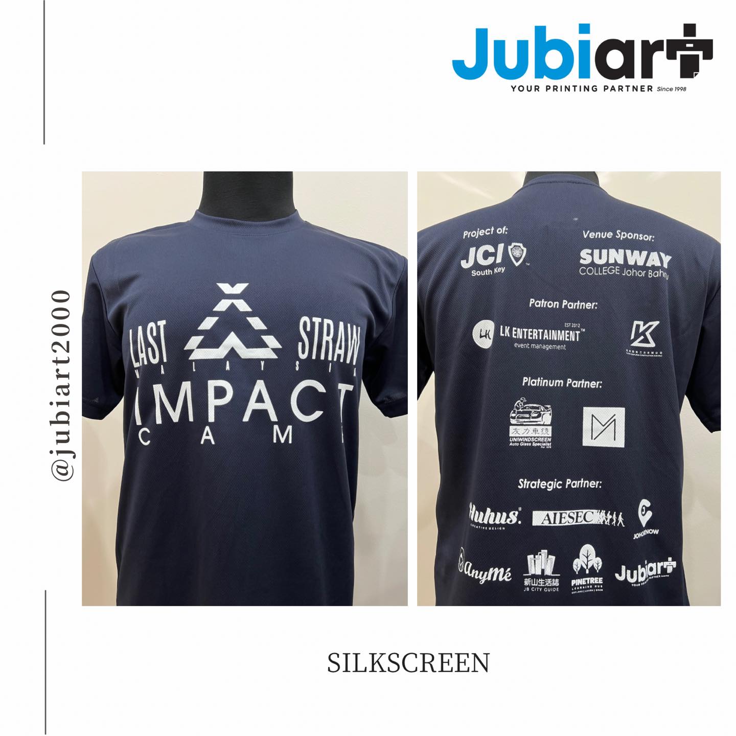 T-Shirt Printing (Silkscreen)