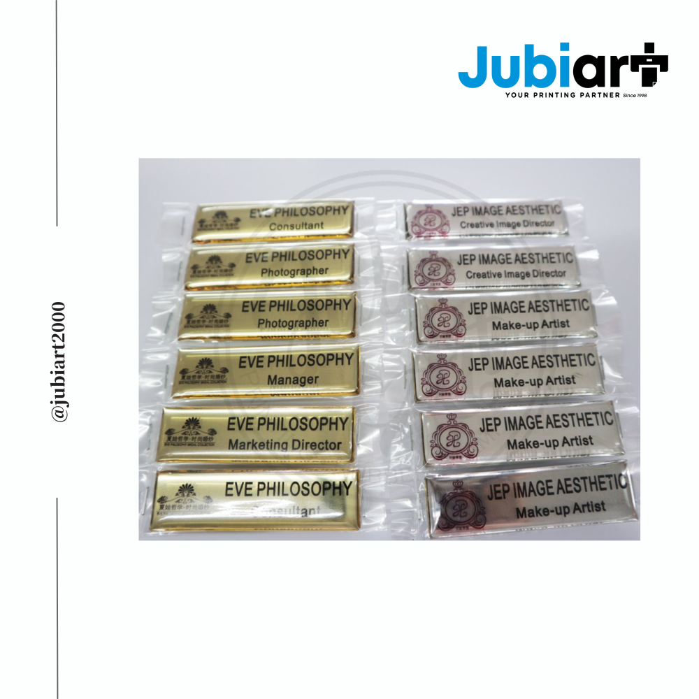 Name Tag (Epoxy)