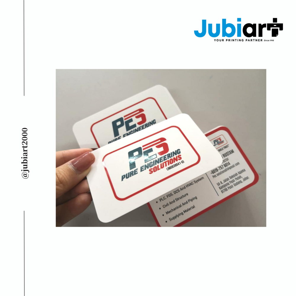Spot UV Name Card
